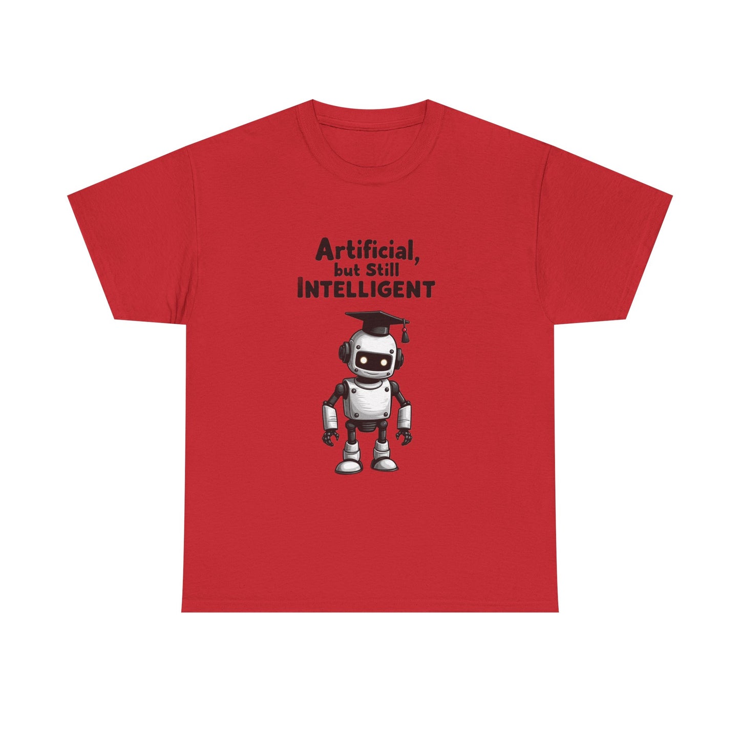 Artificial But Intelligent Tee | Funny AI T-Shirt for Gamers & Coders