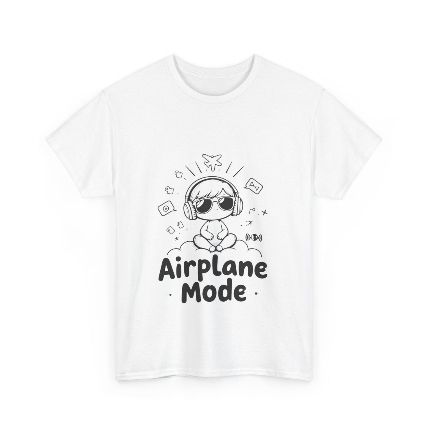 Airplane Mode Tee | Funny AI T-Shirt for Gamers & Coders