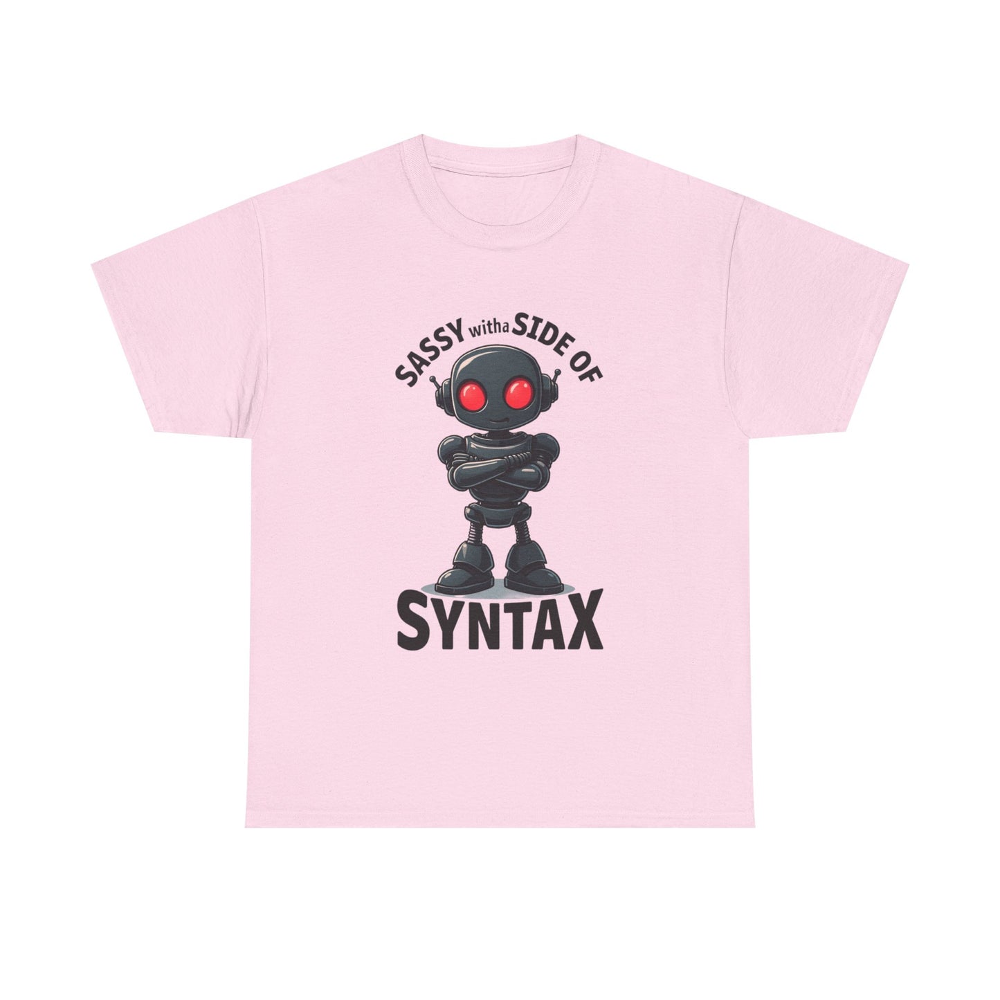 Sassy with a side of Syntax Tee | Funny AI T-Shirt for Gamers & Coders