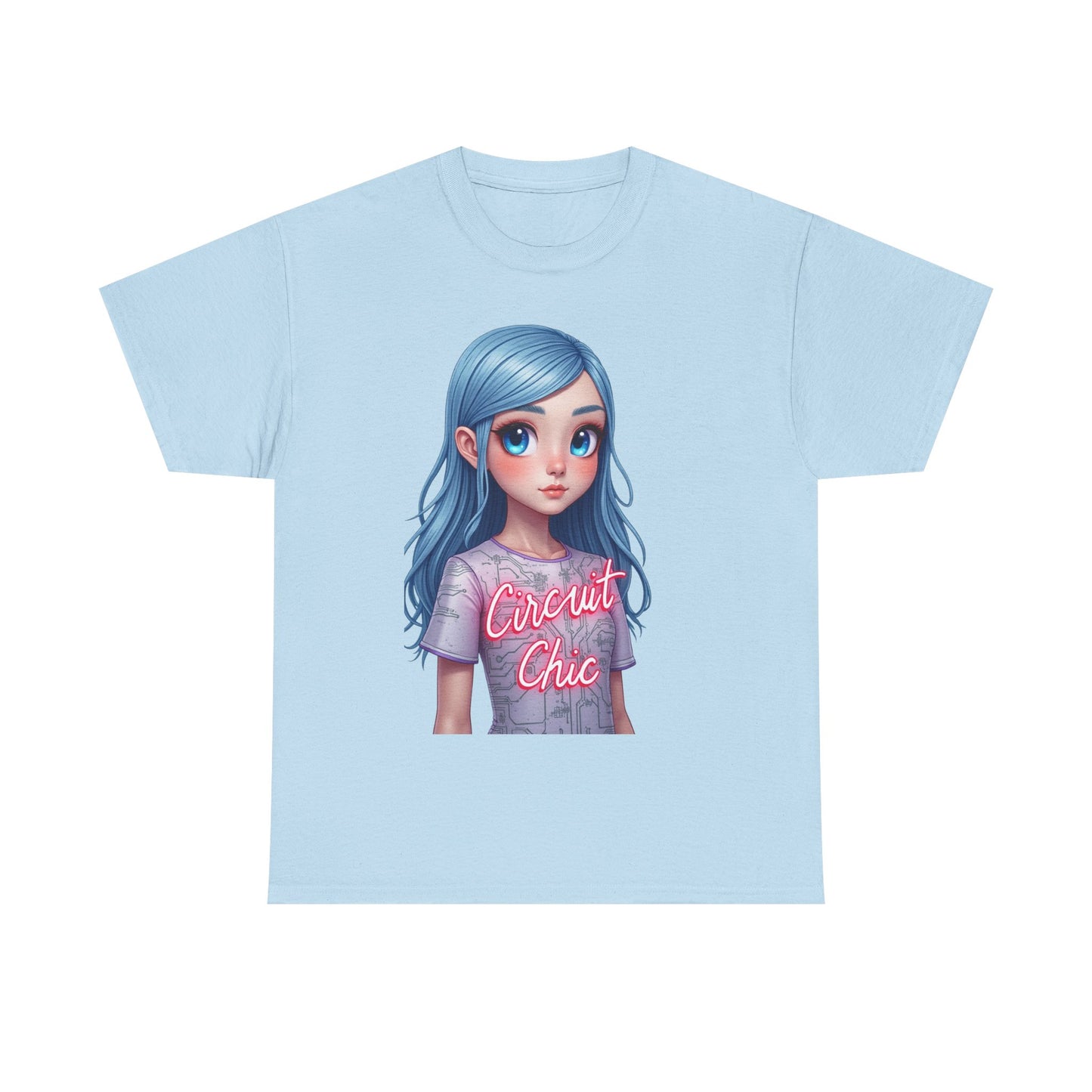 Circuit Chic Tee | Funny AI T-Shirt for Gamers & Coders