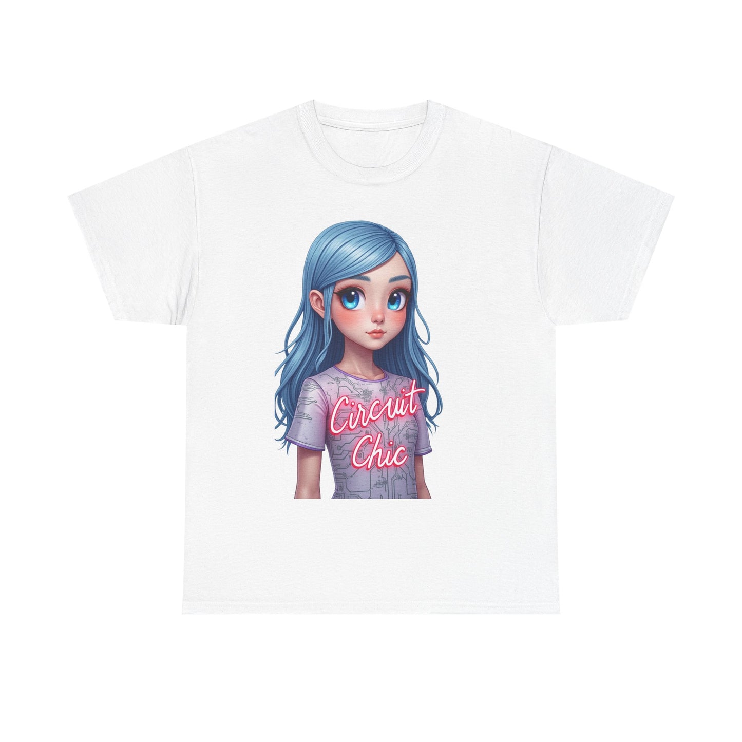 Circuit Chic Tee | Funny AI T-Shirt for Gamers & Coders
