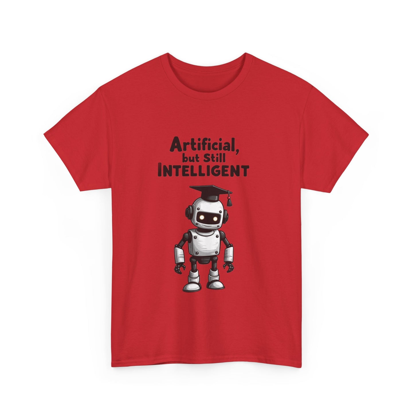 Artificial But Intelligent Tee | Funny AI T-Shirt for Gamers & Coders