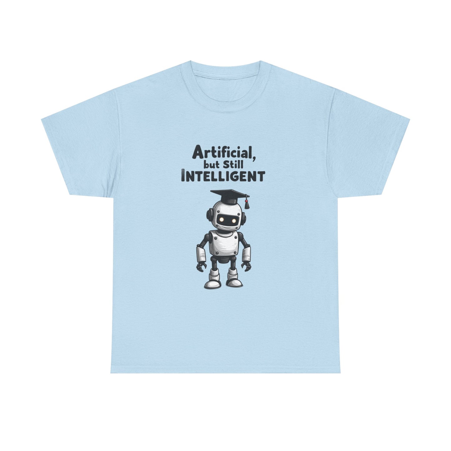 Artificial But Intelligent Tee | Funny AI T-Shirt for Gamers & Coders