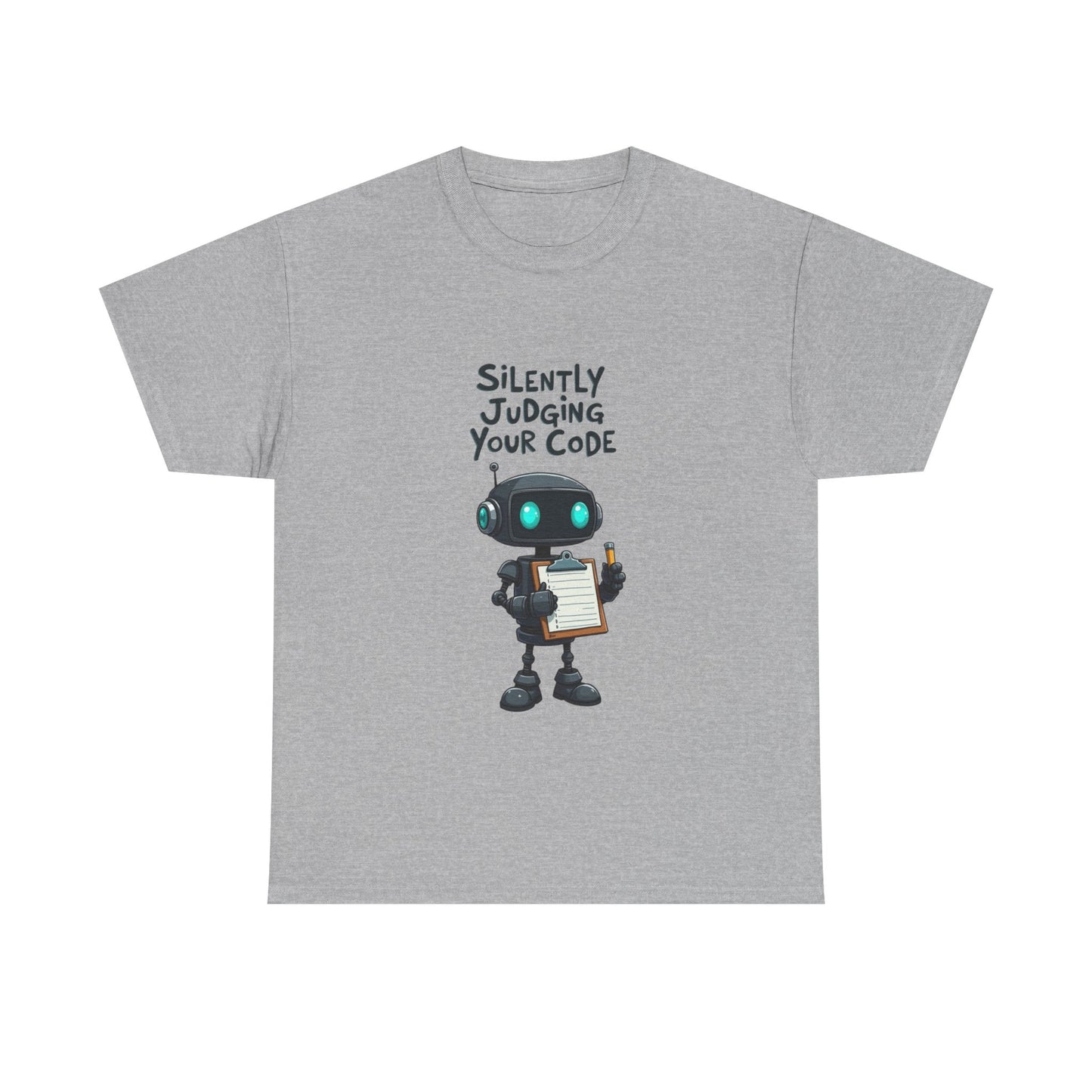 Judging Your Code Tee | Funny AI T-Shirt for Gamers & Coders