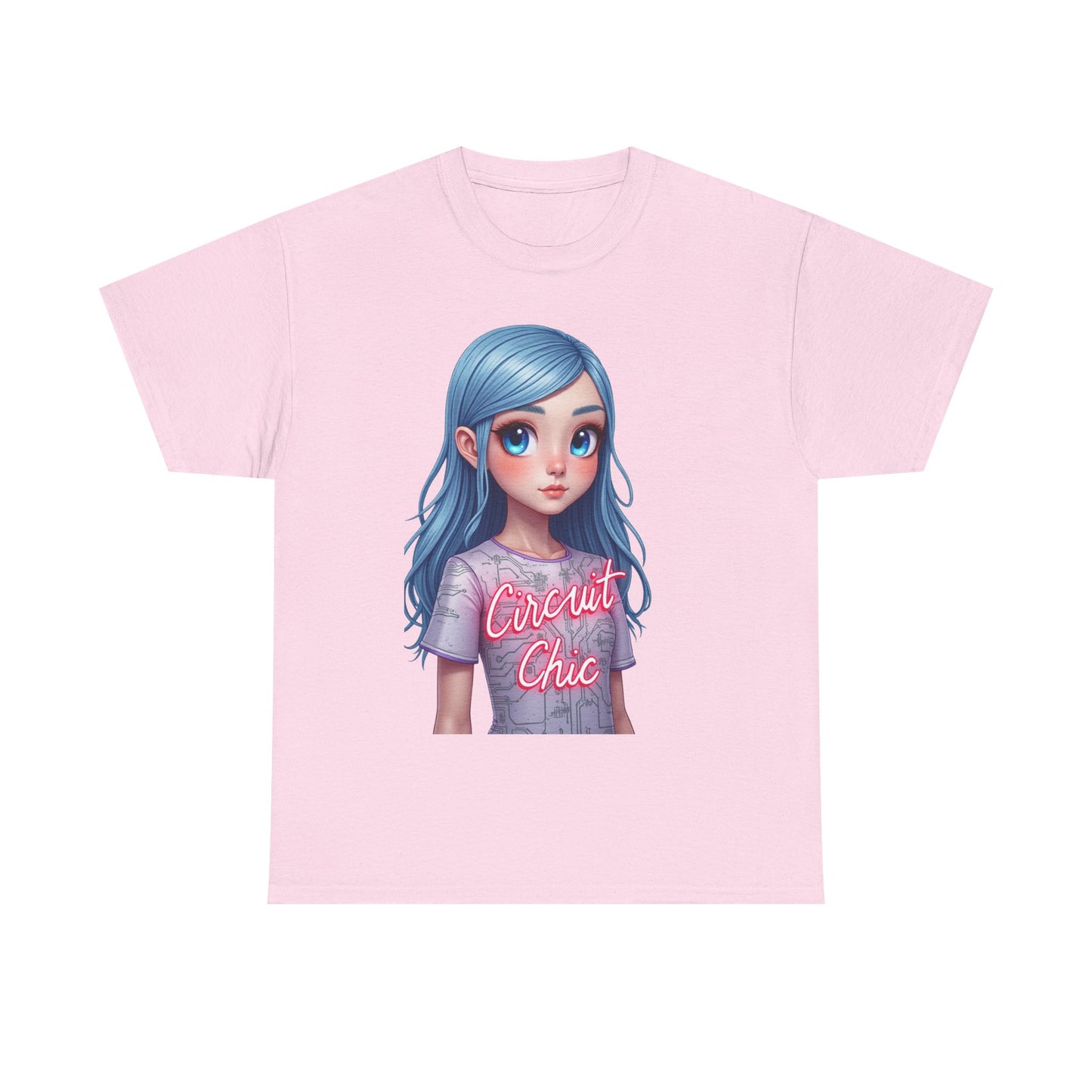 Circuit Chic Tee | Funny AI T-Shirt for Gamers & Coders