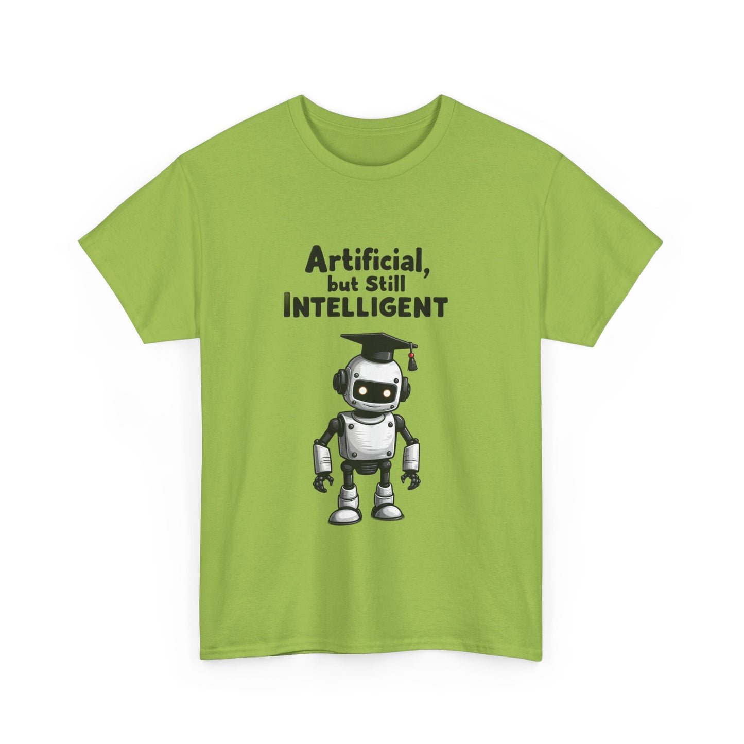 Artificial But Intelligent Tee | Funny AI T-Shirt for Gamers & Coders
