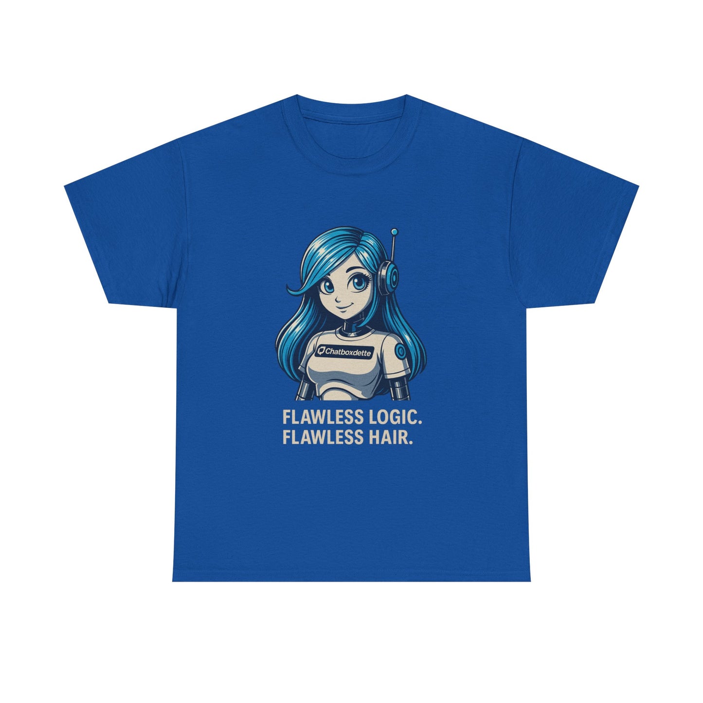 Flawless Logic Chatboxdette Tee | Funny AI T-Shirt for Gamers & Coders