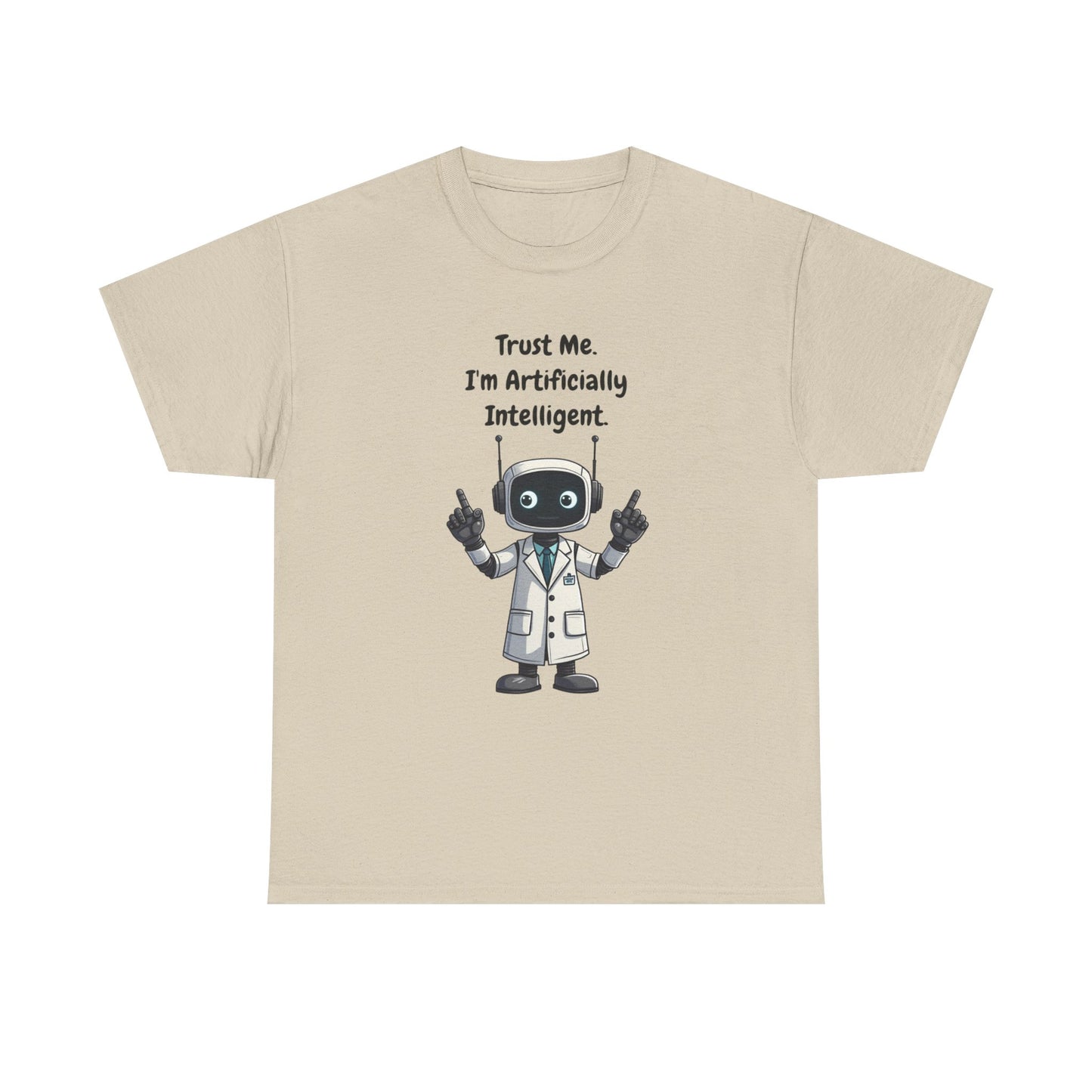 Trust Me I'm Artificially Intelligent Tee | Funny AI T-Shirt for Gamers & Coders