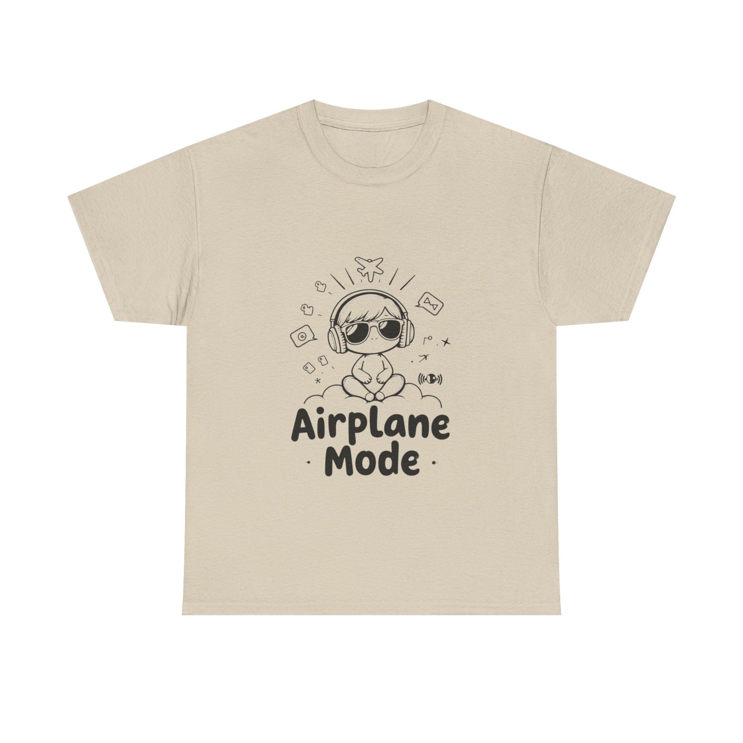 Airplane Mode Tee  | Funny AI T-Shirt for Gamers & Coders