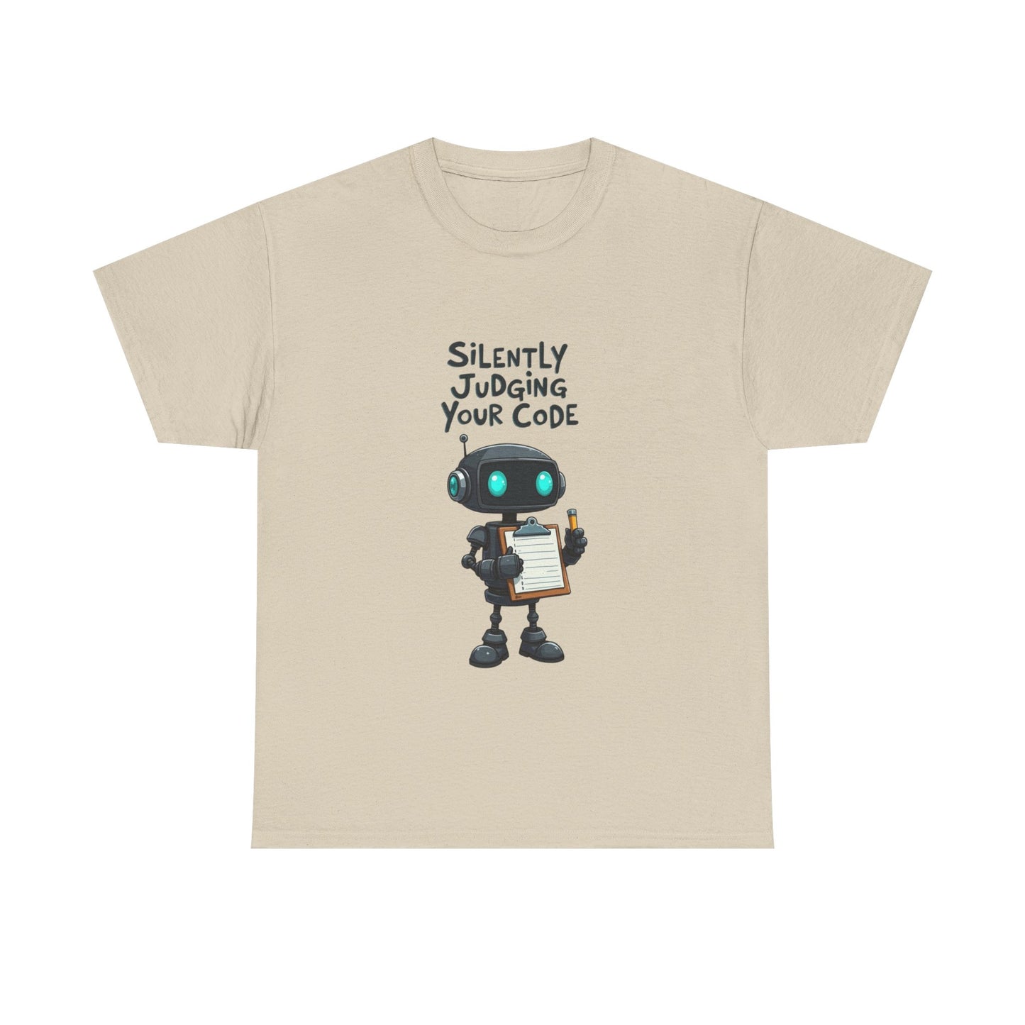 Judging Your Code Tee  | Funny AI T-Shirt for Gamers & Coders