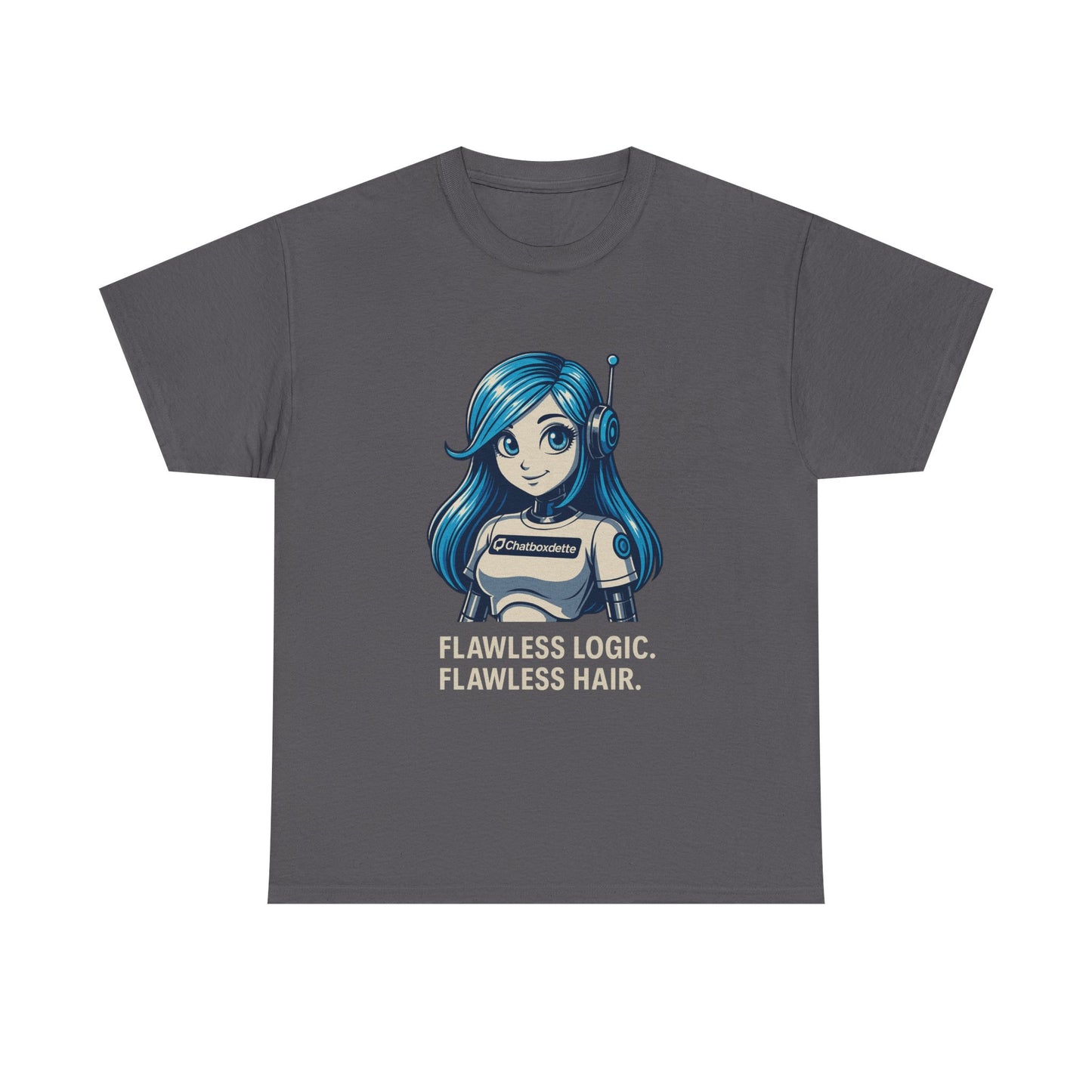Flawless Logic Chatboxdette Tee | Funny AI T-Shirt for Gamers & Coders
