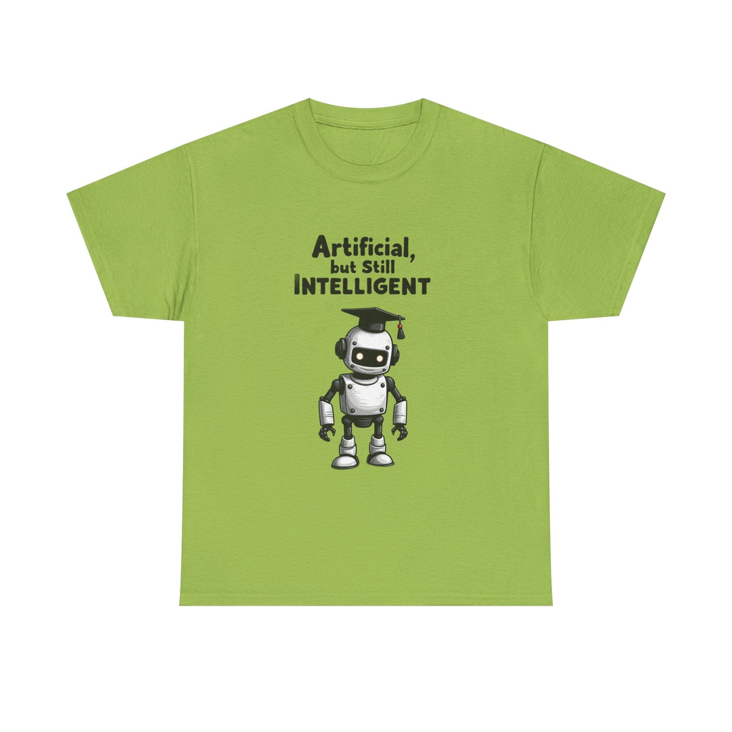 Artificial But Intelligent Tee  | Funny AI T-Shirt for Gamers & Coders