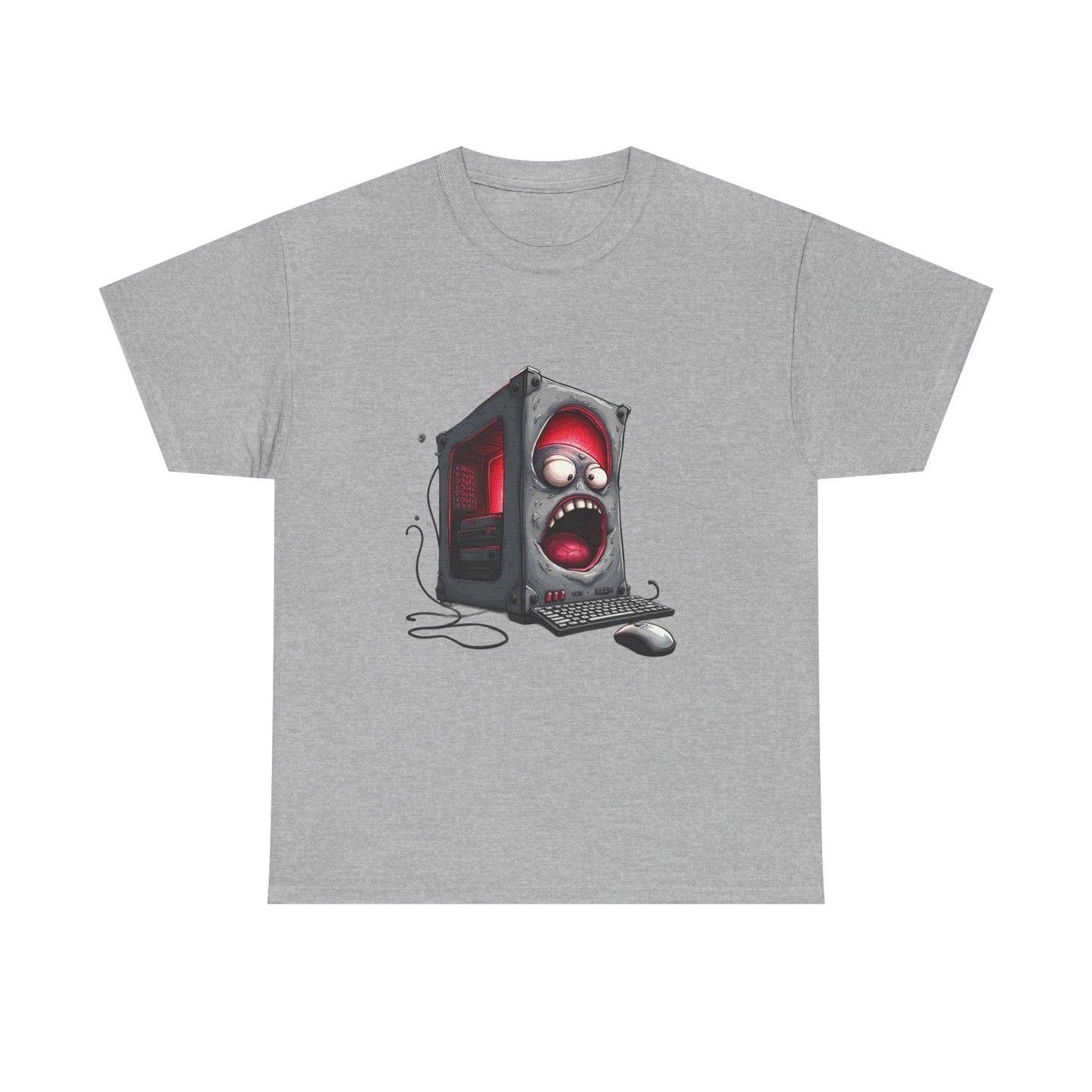 Monster Computer Tee  | Funny AI T-Shirt for Gamers & Coders