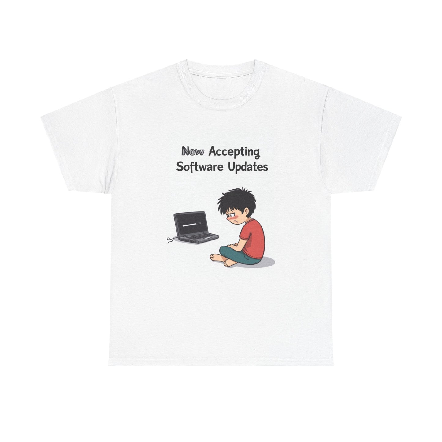 Software Updates Tee  | Funny AI T-Shirt for Gamers & Coders