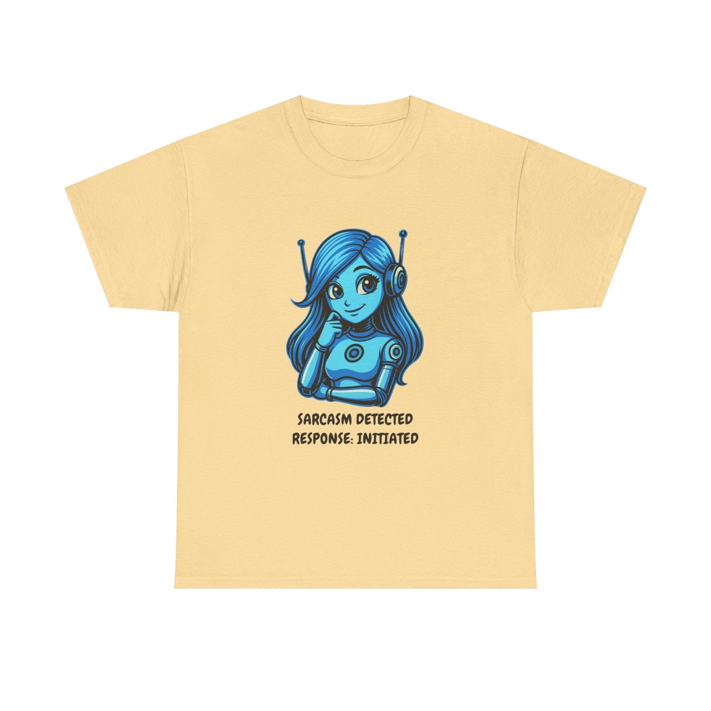 Sarcasm Detected 2 Chatboxdette Tee | Funny AI T-Shirt for Gamers & Coders