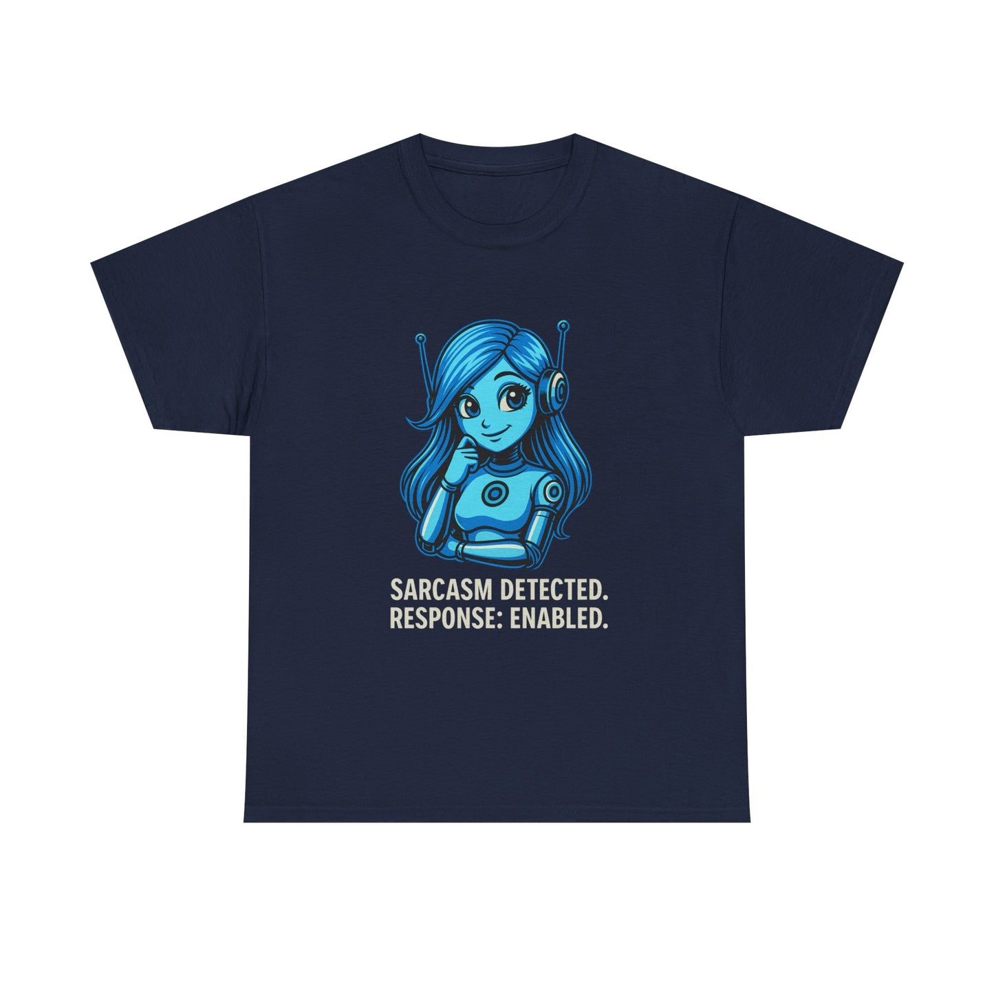 Sarcasm Detected Chatboxdette Tee | Funny AI T-Shirt for Gamers & Coders