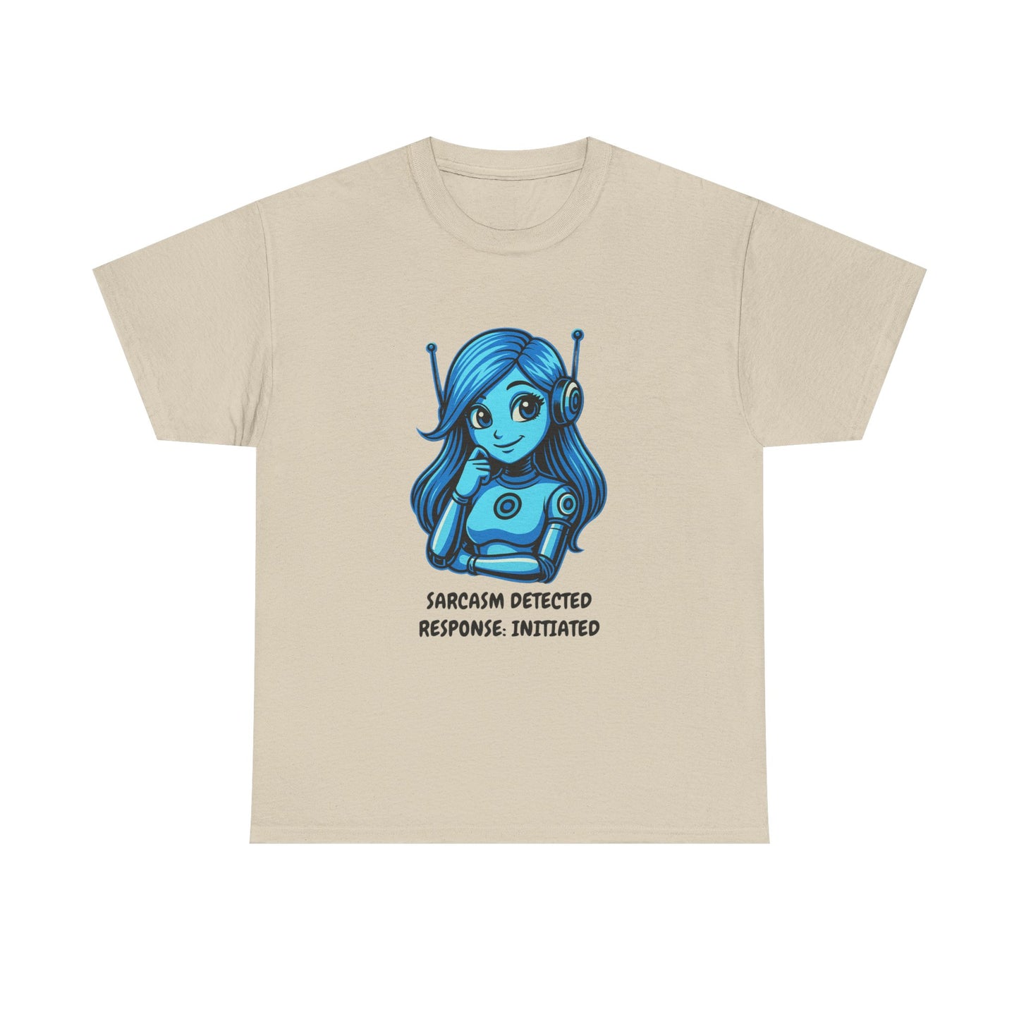 Sarcasm Detected 2 Chatboxdette Tee | Funny AI T-Shirt for Gamers & Coders