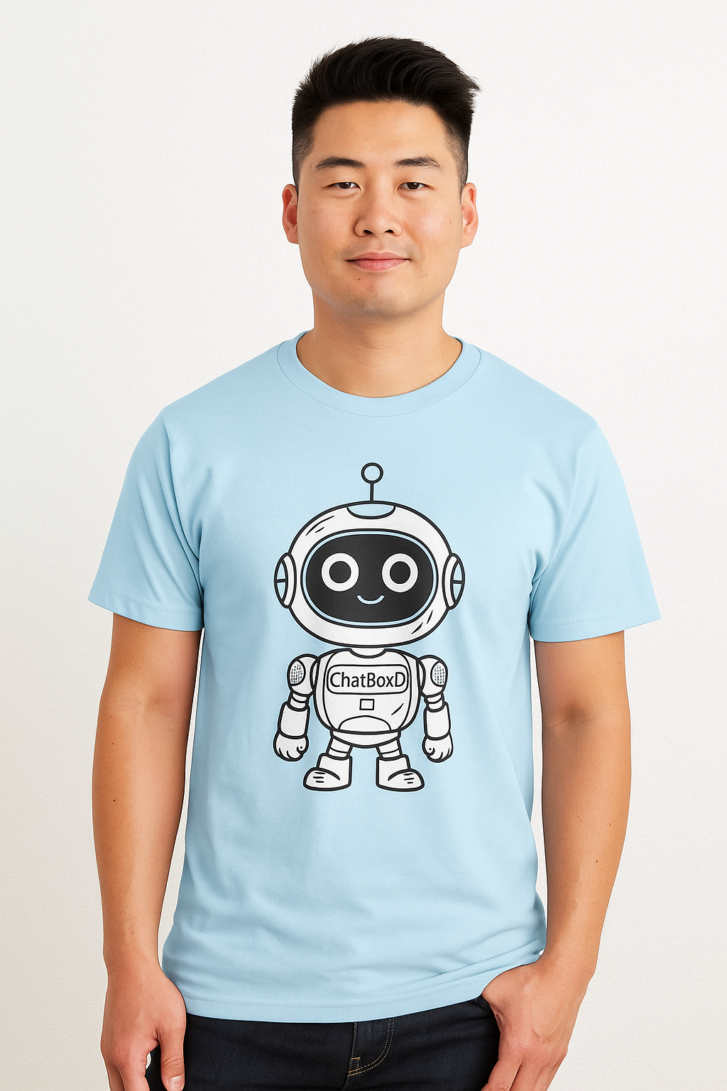 Chatboxd Robot Tee  | Funny AI T-Shirt for Gamers & Coders