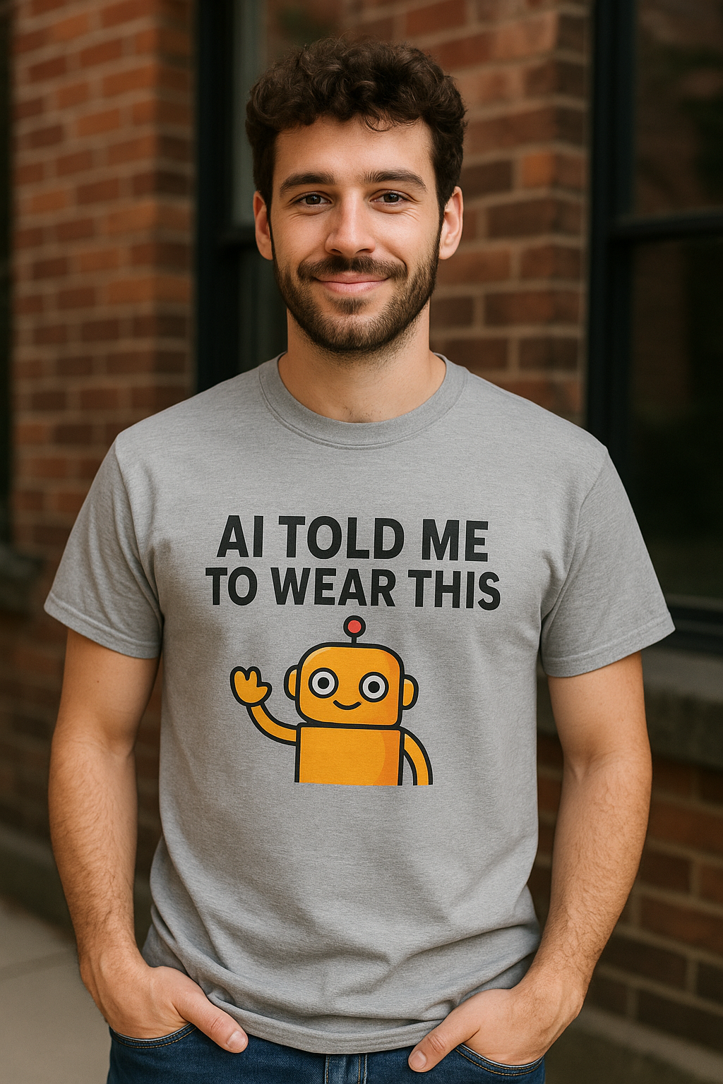 AI Told Me Tee  | Funny AI T-Shirt for Gamers & Coders