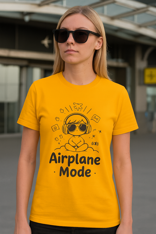 Airplane Mode Tee  | Funny AI T-Shirt for Gamers & Coders